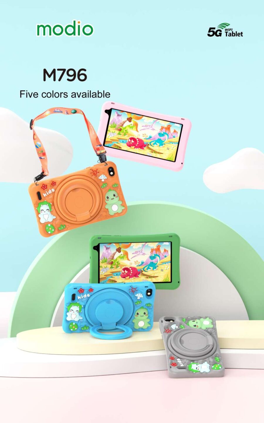 Modio M796 Kids Learning Tablet - Image 4