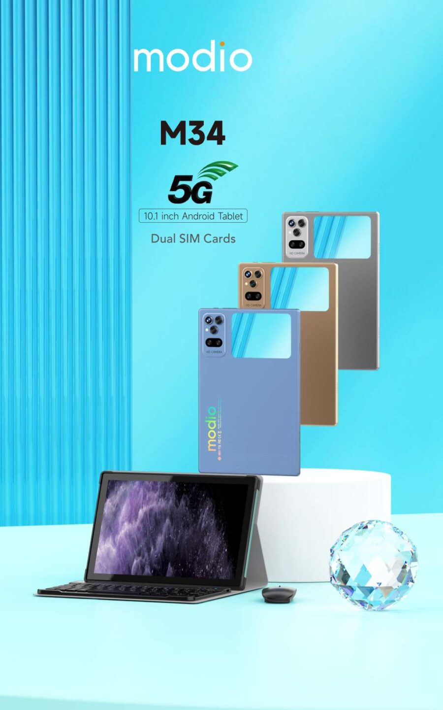 Modio M34 Kids Learning Tablet - Image 3
