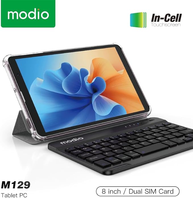 Modio M129 5G 8 Inch Android Tablet, 8GB RAM, 512GB Storage